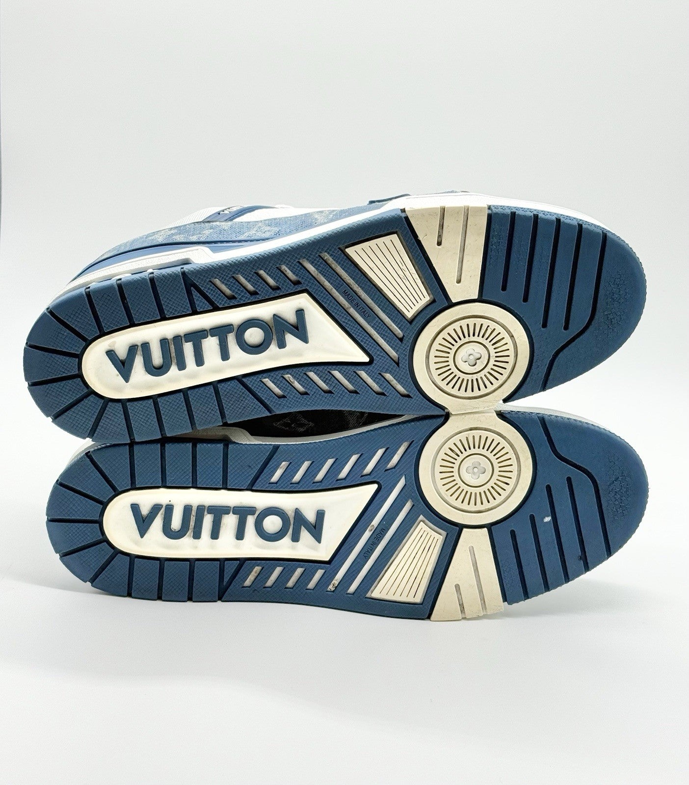 Size 11 - Louis Vuitton Trainer Low Monogram Denim