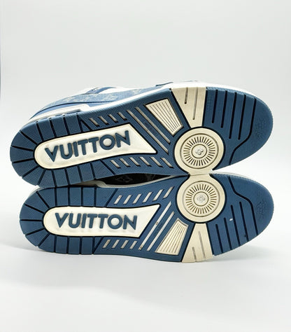 Size 11 - Louis Vuitton Trainer Low Monogram Denim