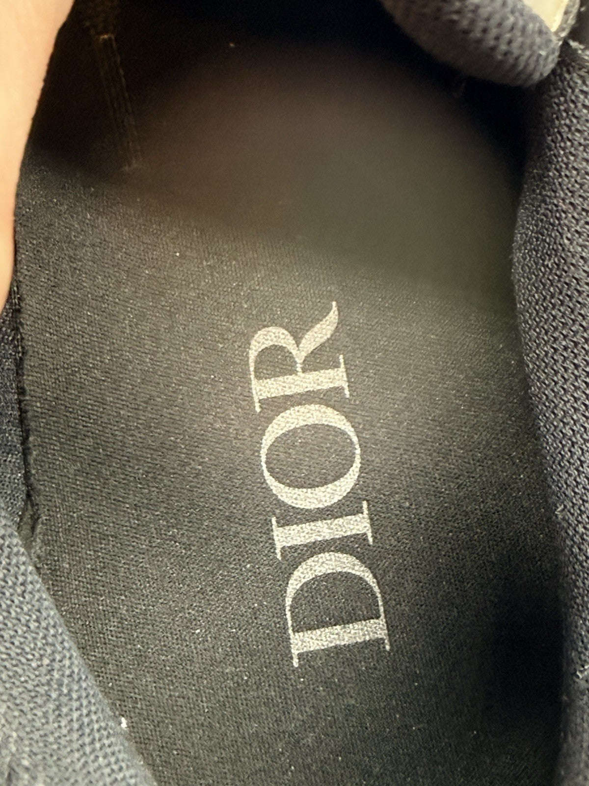Size 13 - Dior B22 Black Reflective