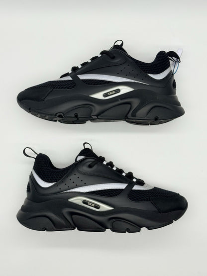Size 9.5 - Dior B22 Black Reflective
