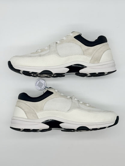 Size 13 - Chanel CC Logo Sneaker White Black
