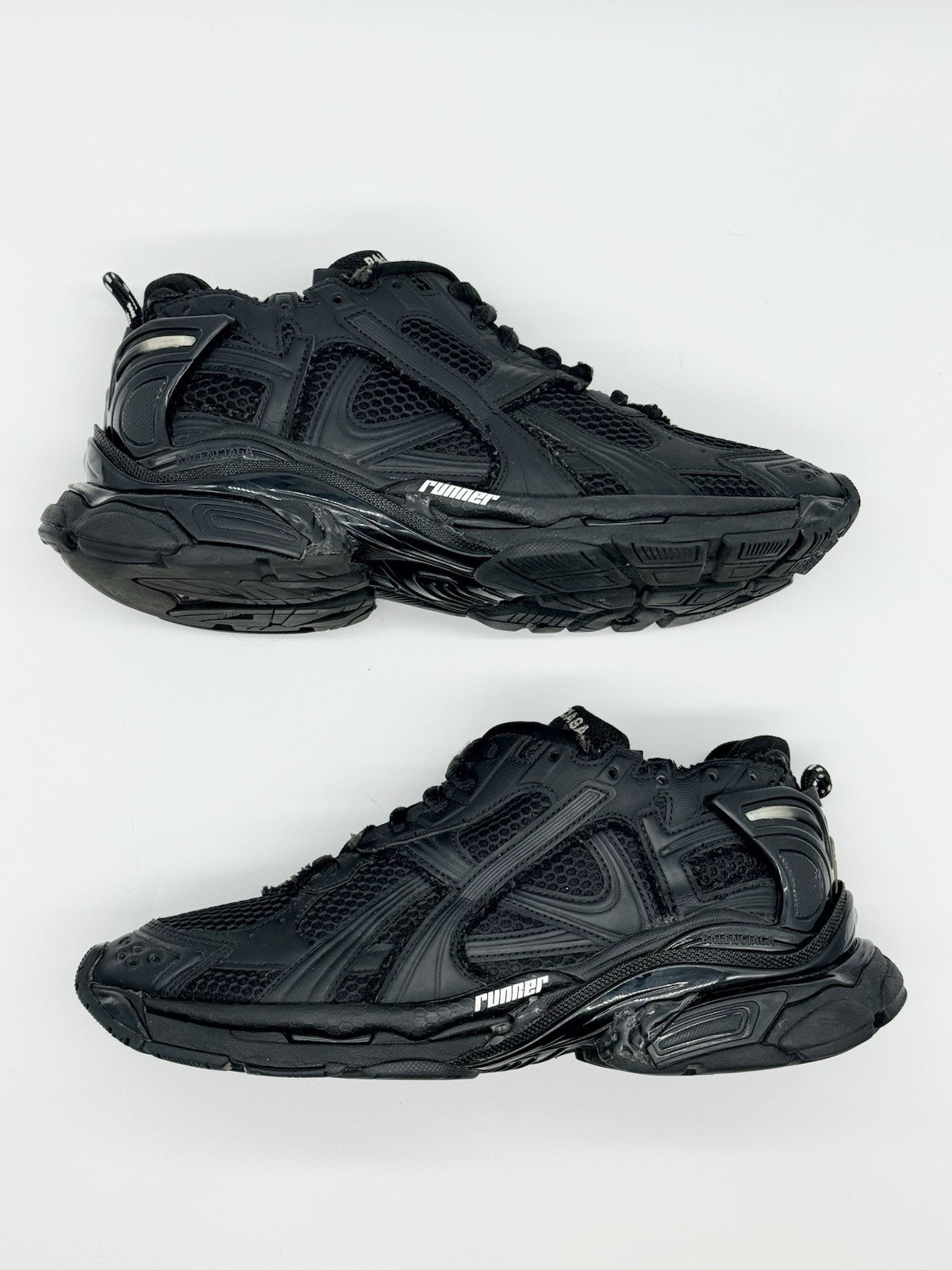 Size 8 - Balenciaga Runner Sneaker Black Matte