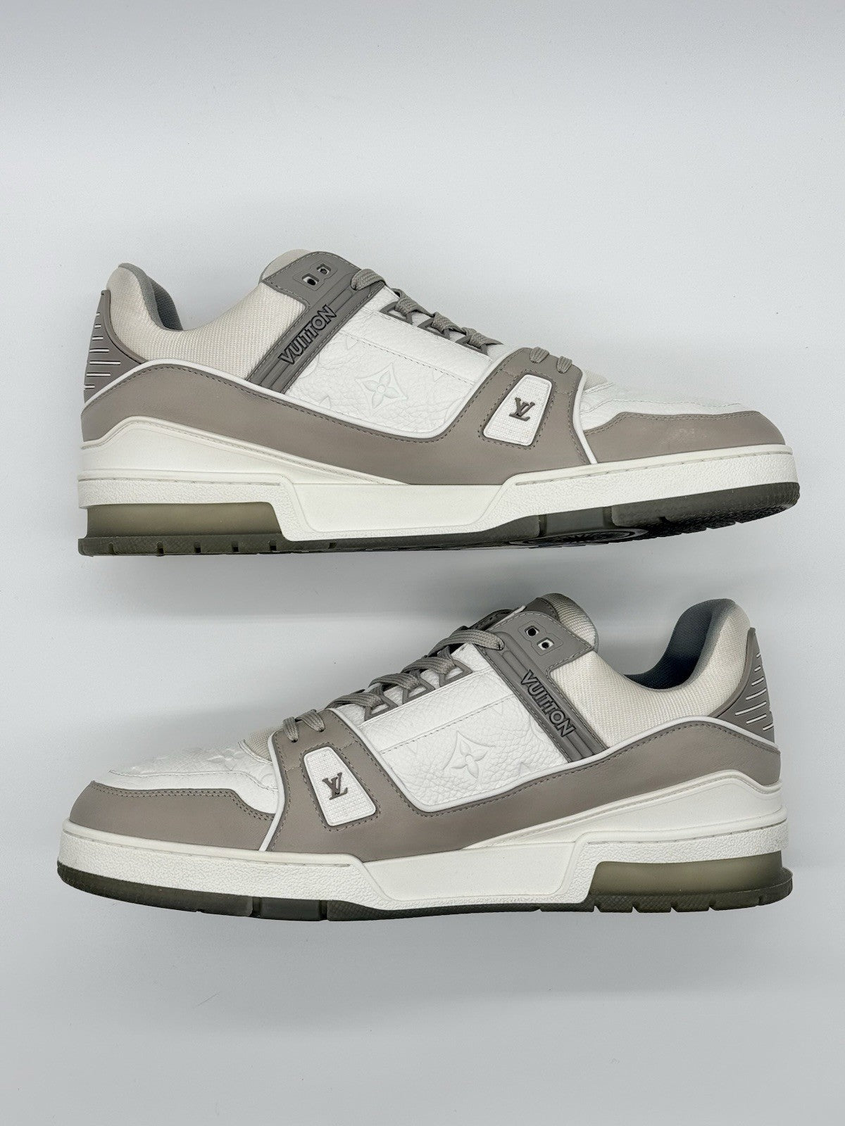 Size 11.5 - Louis Vuitton Trainer White Grey