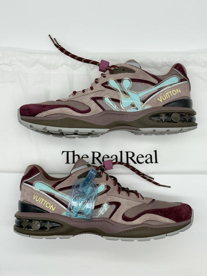 Size 11 - Louis Vuitton Trail Sneaker Burgundy