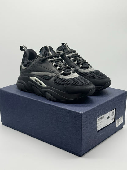 Size 9.5 - Dior B22 Black Reflective