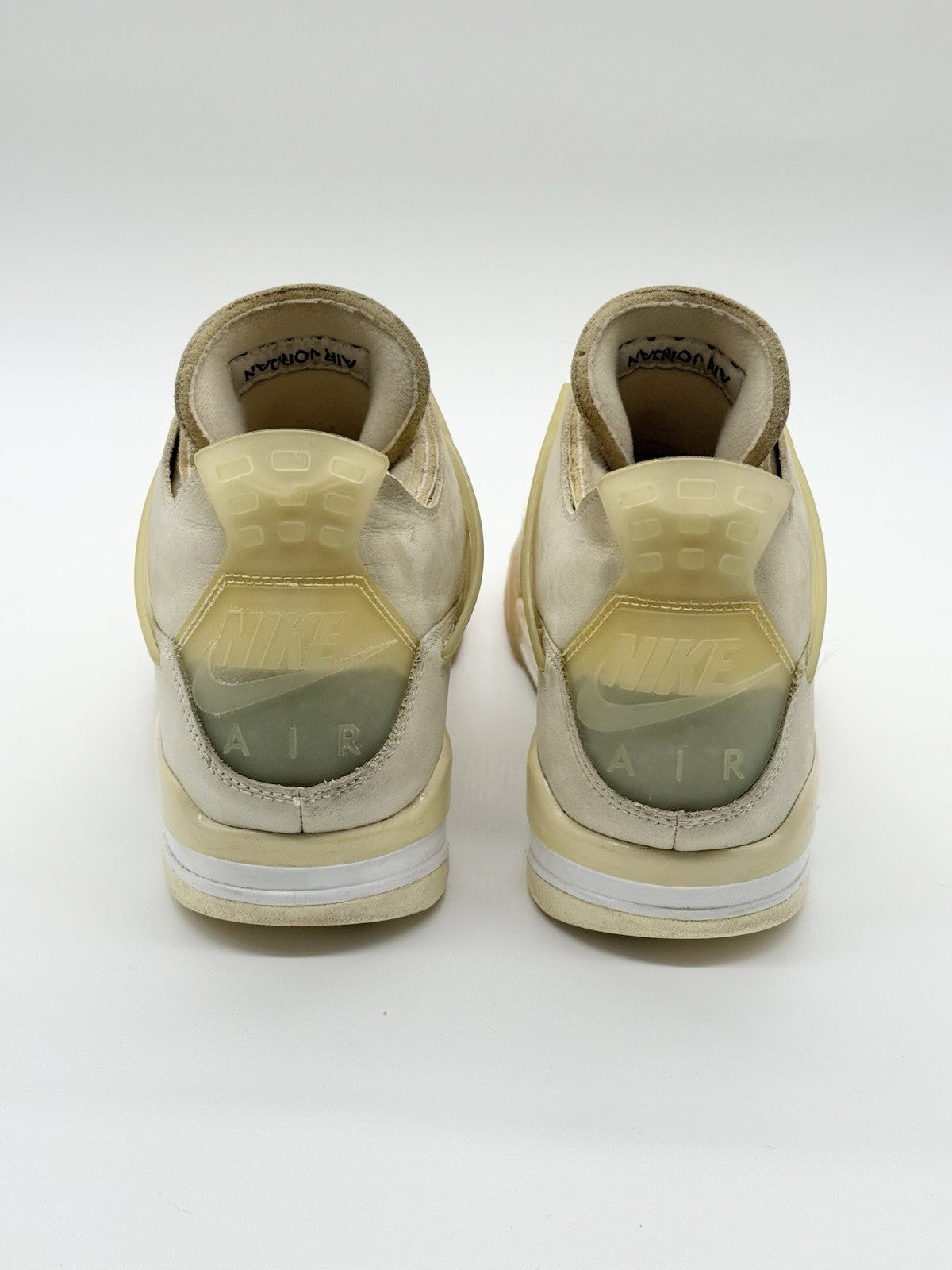 Size 9m/10.5w - Jordan 4 Off-White Sail