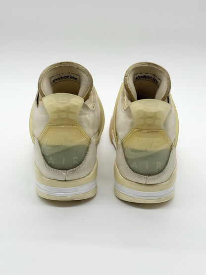 Size 9m/10.5w - Jordan 4 Off-White Sail