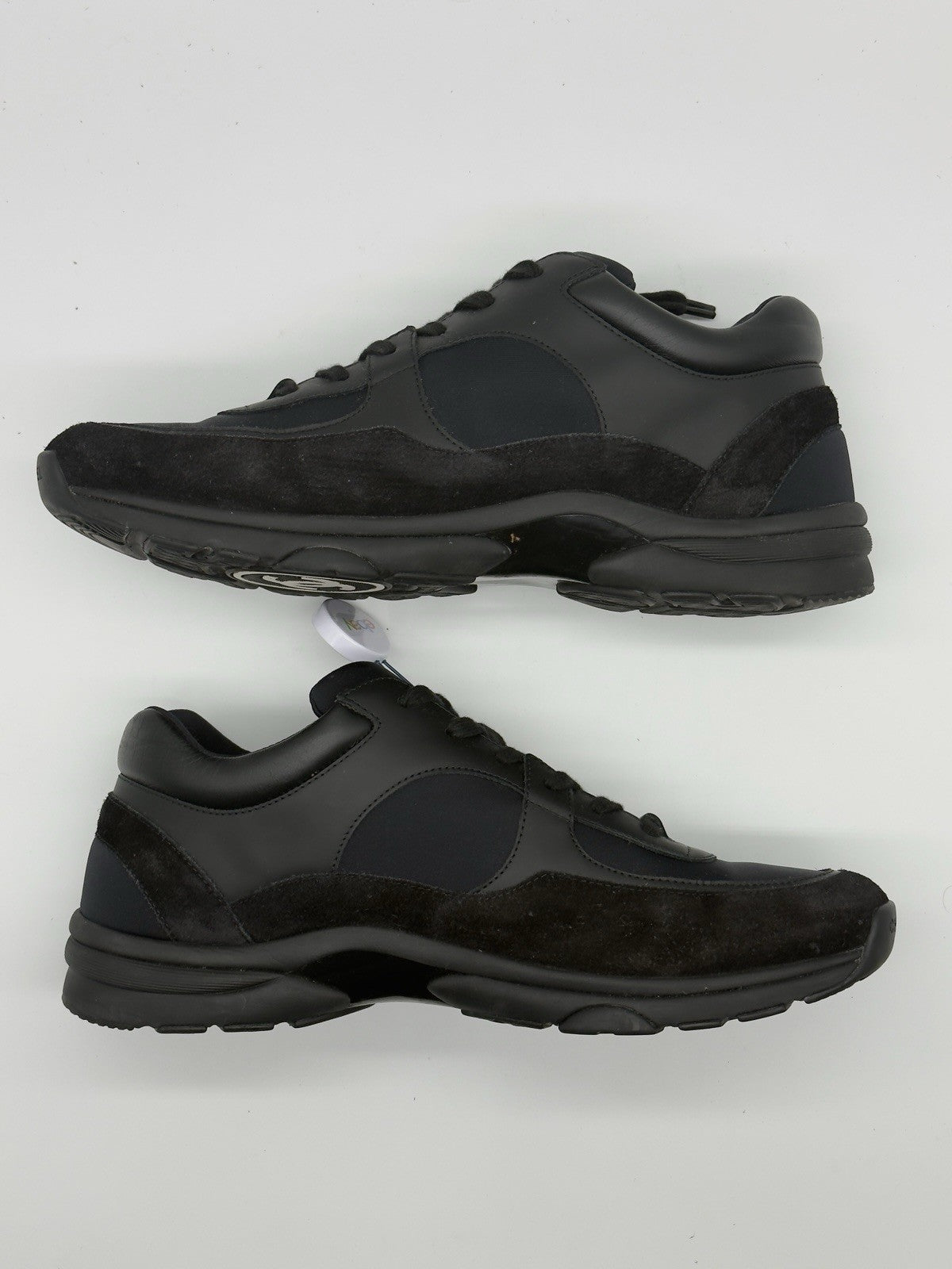 Size 13 - CHANEL CC Logo Low Black