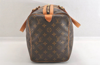 Authentic Louis Vuitton Monogram Sac Souple 35 Hand Boston Bag M41626 LV 2699N