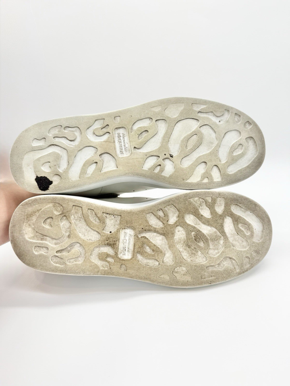 Alexander McQueen Oversized  White/Grey Size 44 EU (11 US)