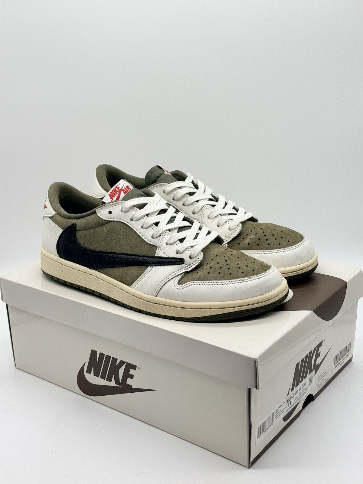 Size 11 - Travis Scott x Air Jordan 1 Retro OG SP Low Reverse Olive / Medium...