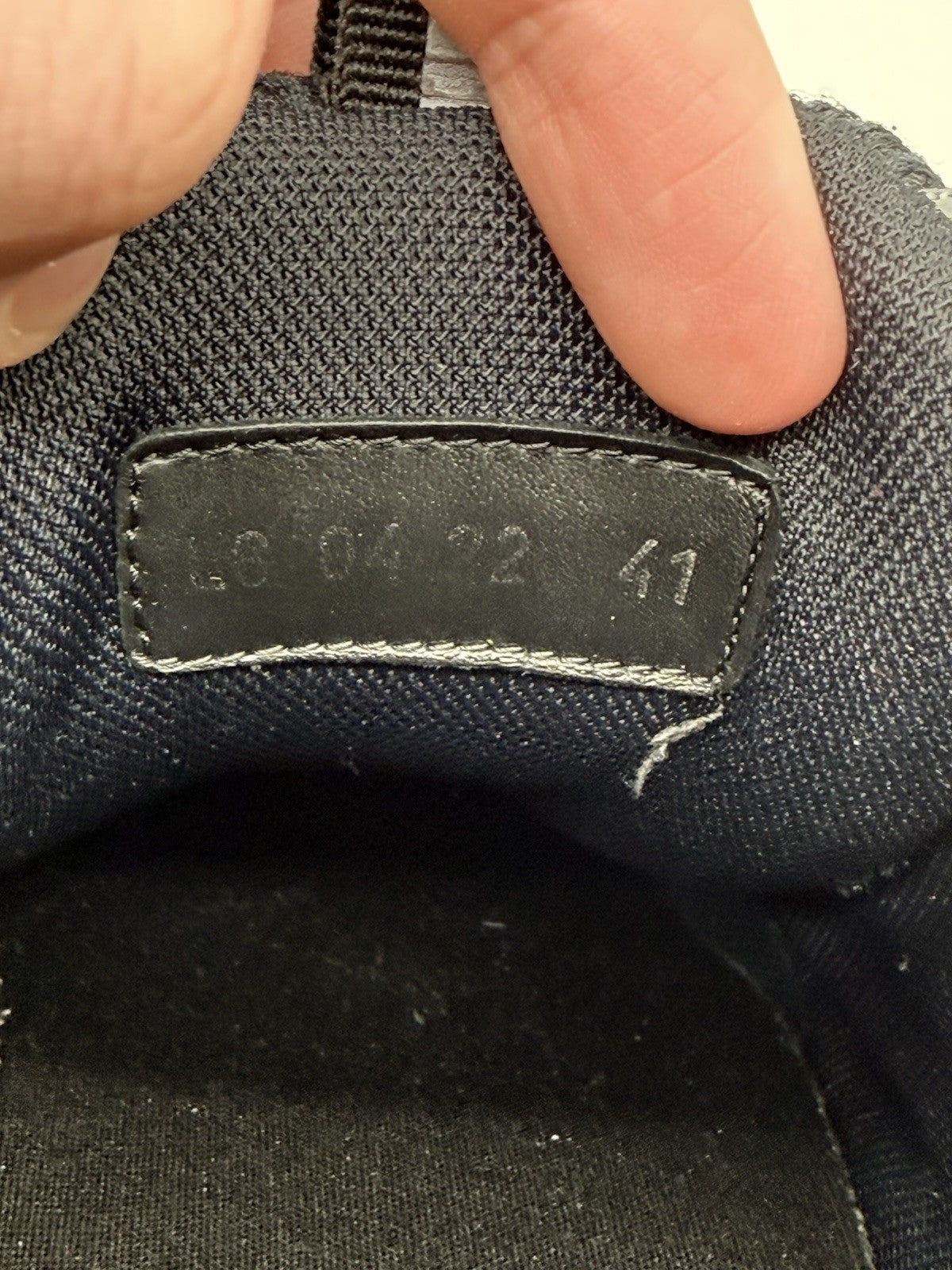 Size 8 - Dior B22 Black Reflective