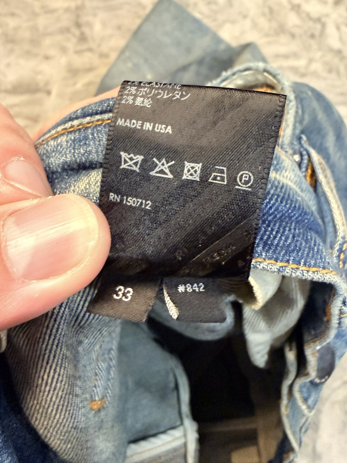 TCGW AMIRI jeans Blue Size 33 ($920 Retail)