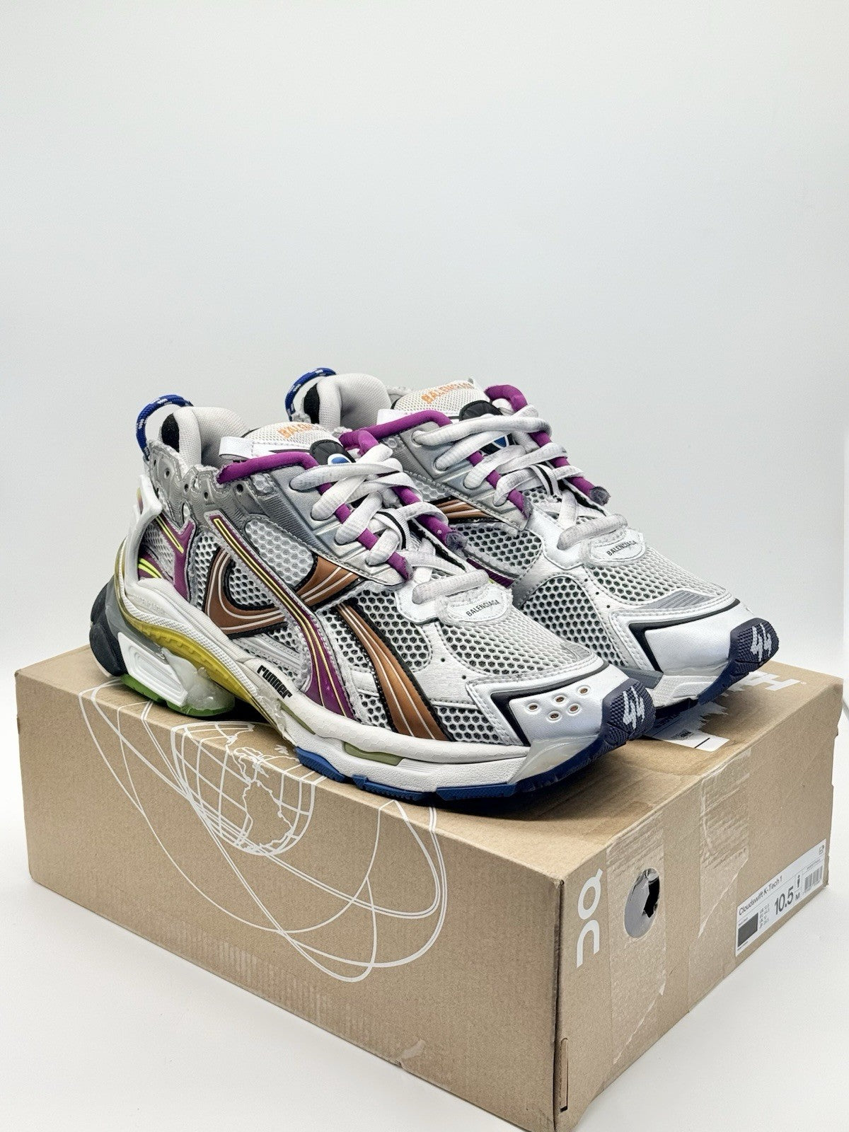 WORN TWICE Size 11 - Balenciaga Runner Sneaker Multi-Color