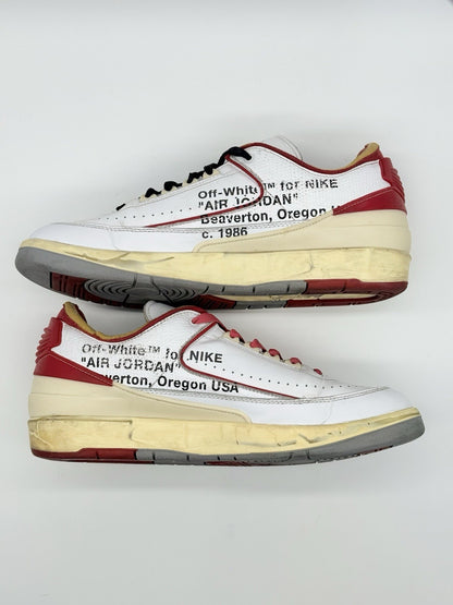 Size 13 - Jordan 2 Retro Low SP Off-White Chicago