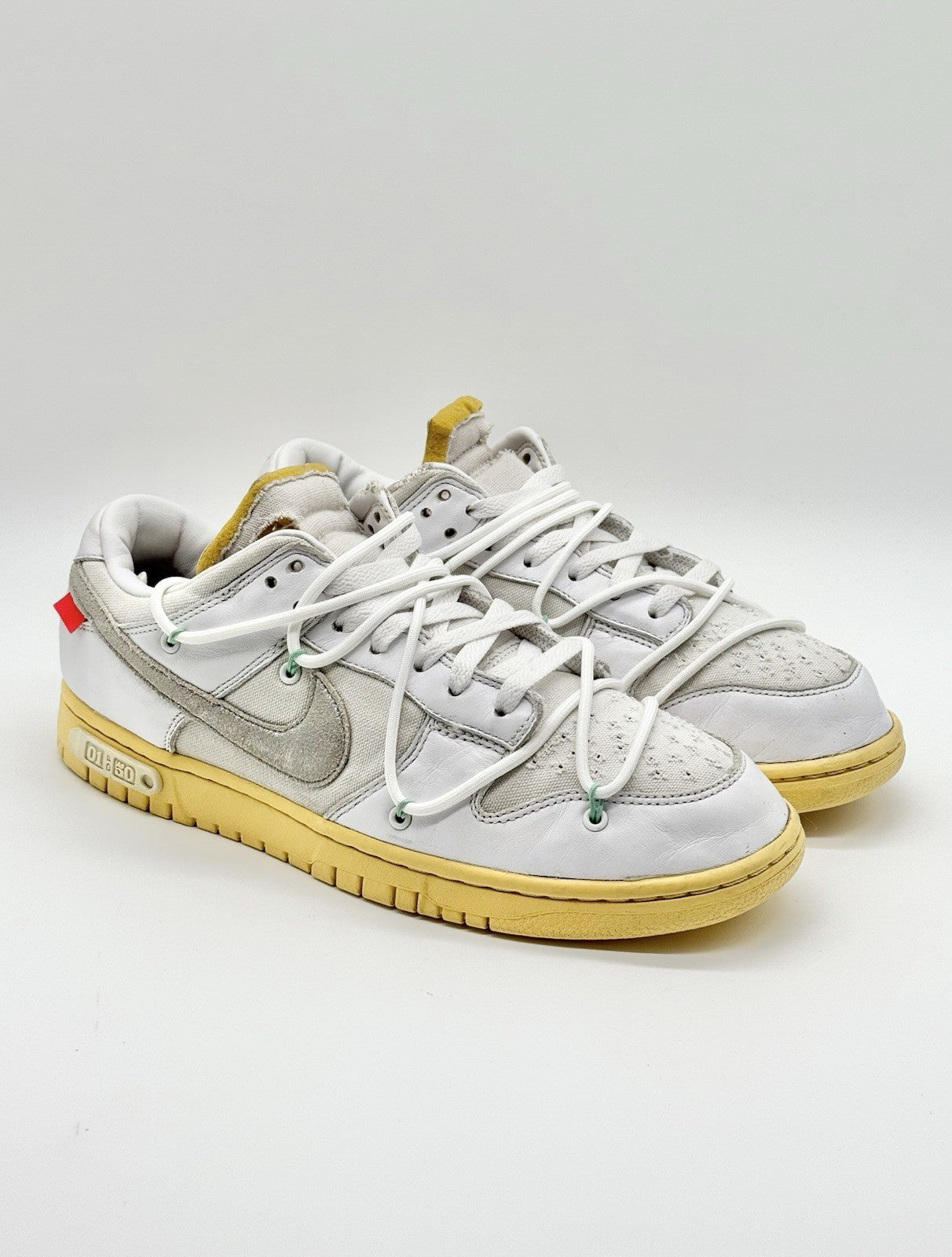 Size 10 - Off-White x Nike Dunk Low Lot 01 of 50