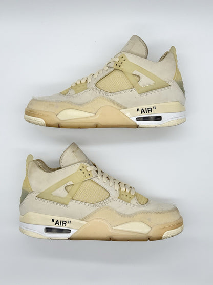 Size 9m/10.5w - Jordan 4 Off-White Sail