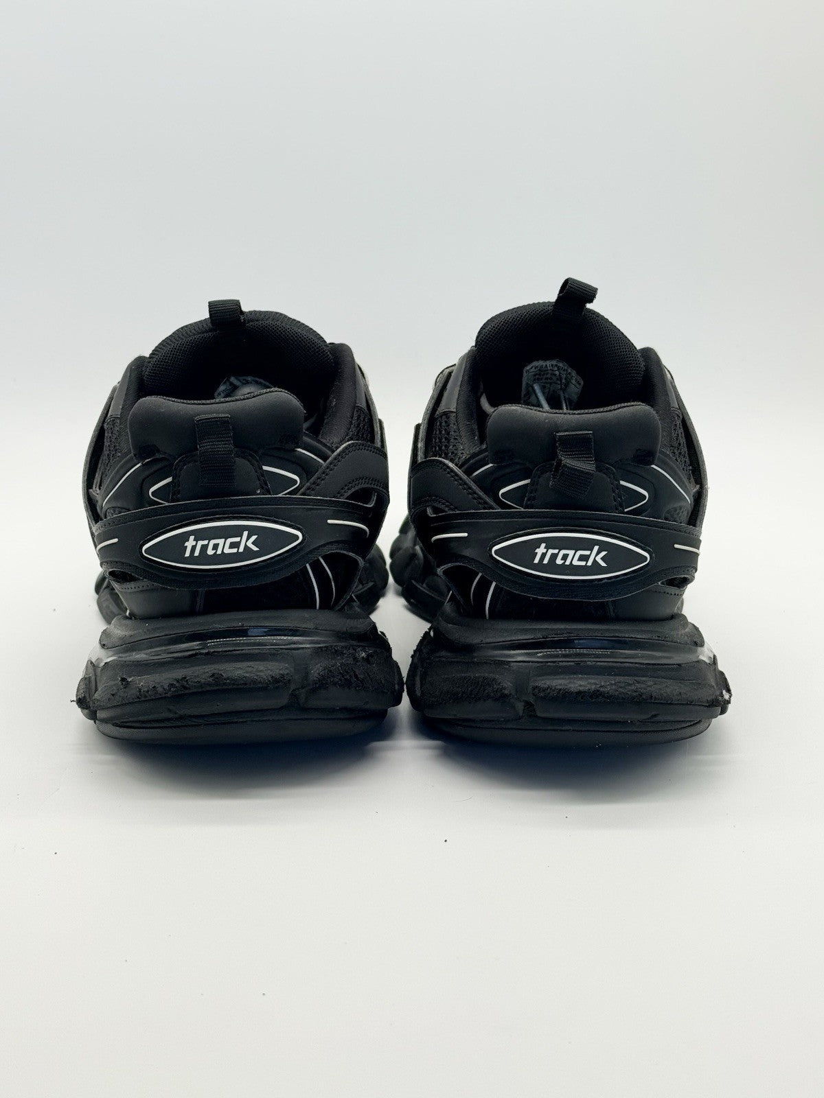 Size 10 - Balenciaga Track Sneaker Black White