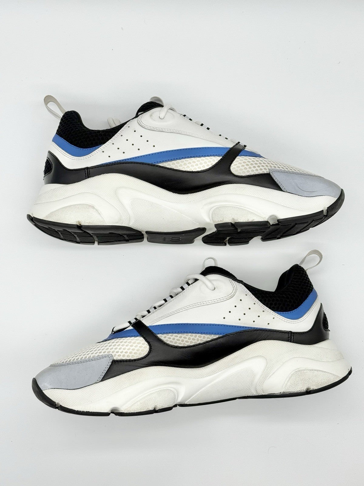 Size 13 - Dior B22 White Blue