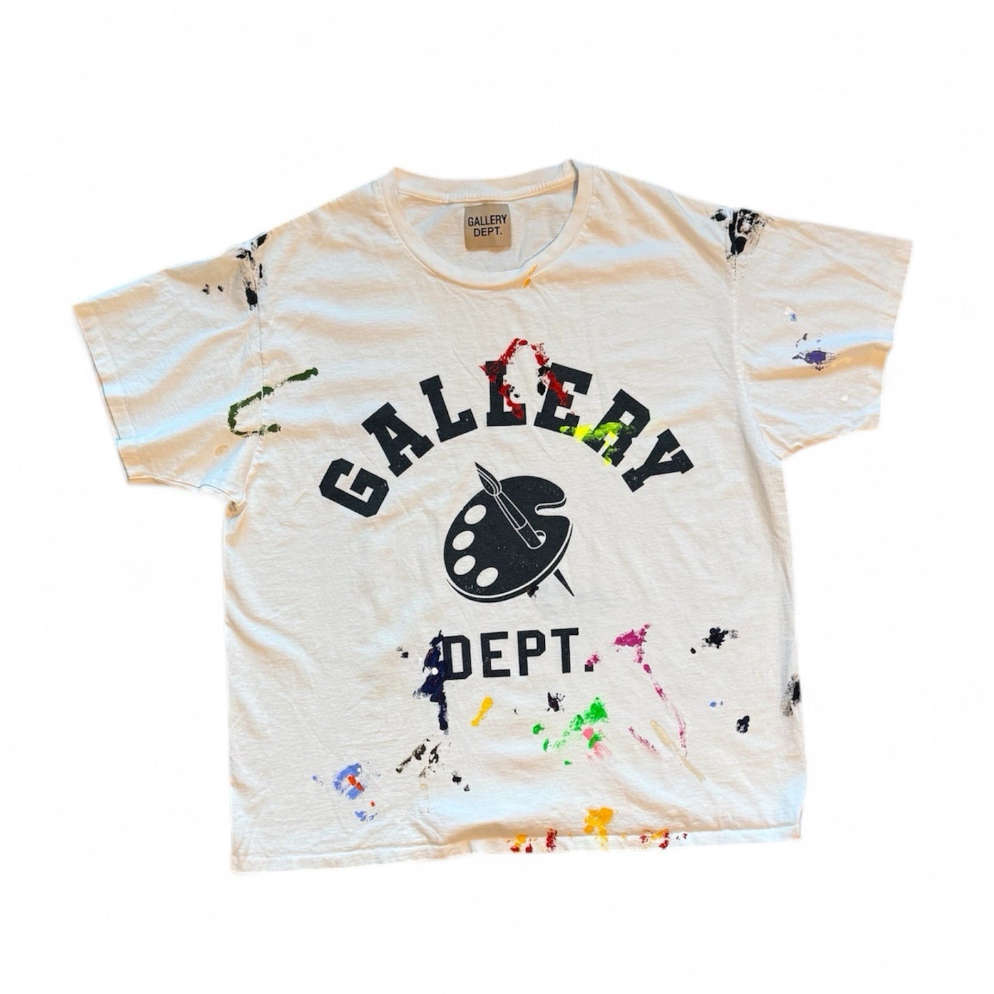 Gallery Dept. Art Department Paint Splatter T-shirt Size L ($615 Retail)