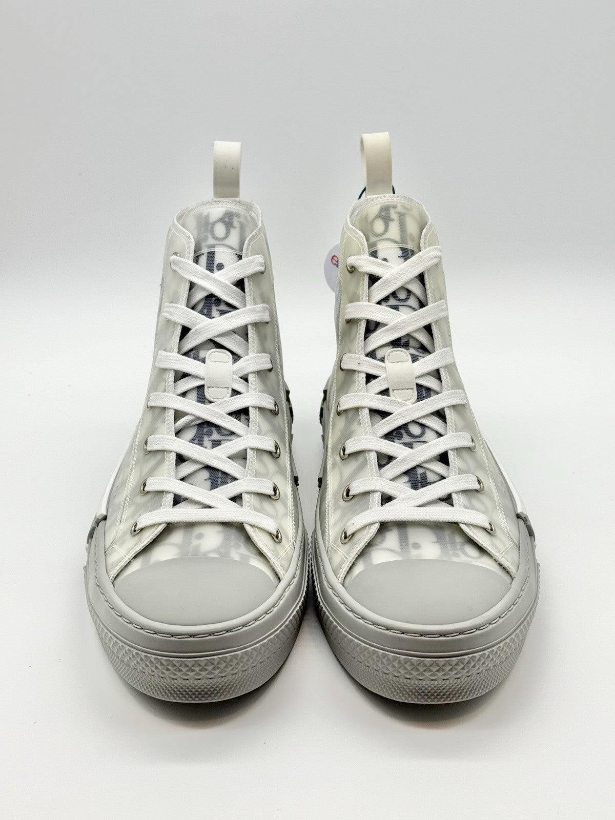 BRAND NEW - Size 10 - Dior B23 High-Top Sneaker White and Navy Oblique