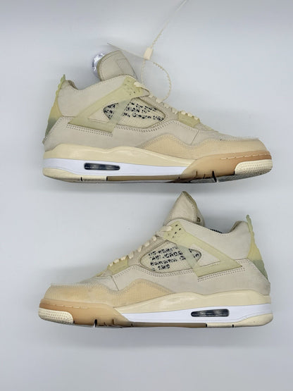 Size 9.5m/11w - Jordan 4 SP x Off-White Mid Sail
