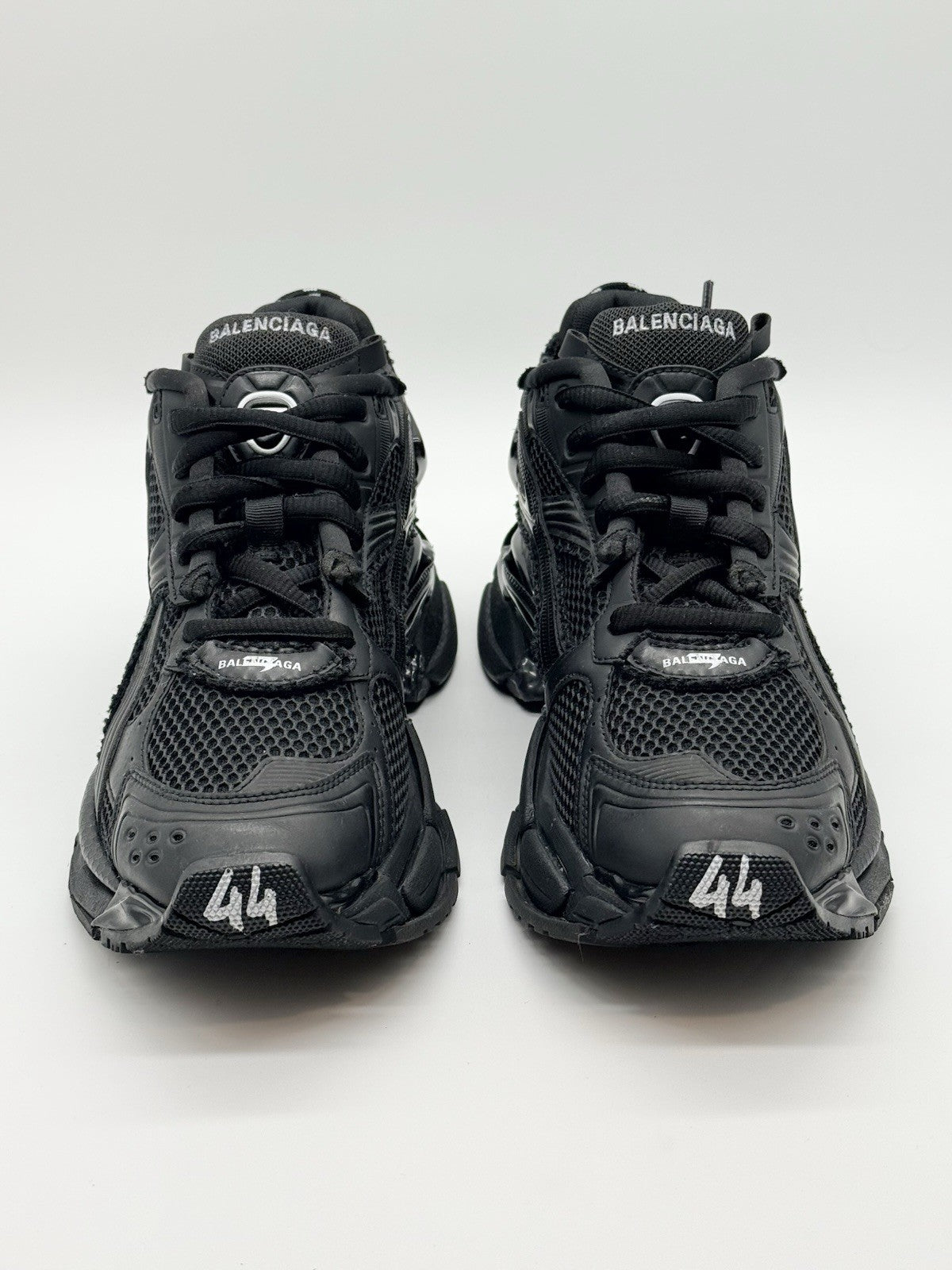 WORN TWICE - Size 11 Balenciaga Runner Sneaker Black Matte
