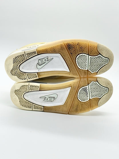 Size 9m/10.5w - Jordan 4 Off-White Sail