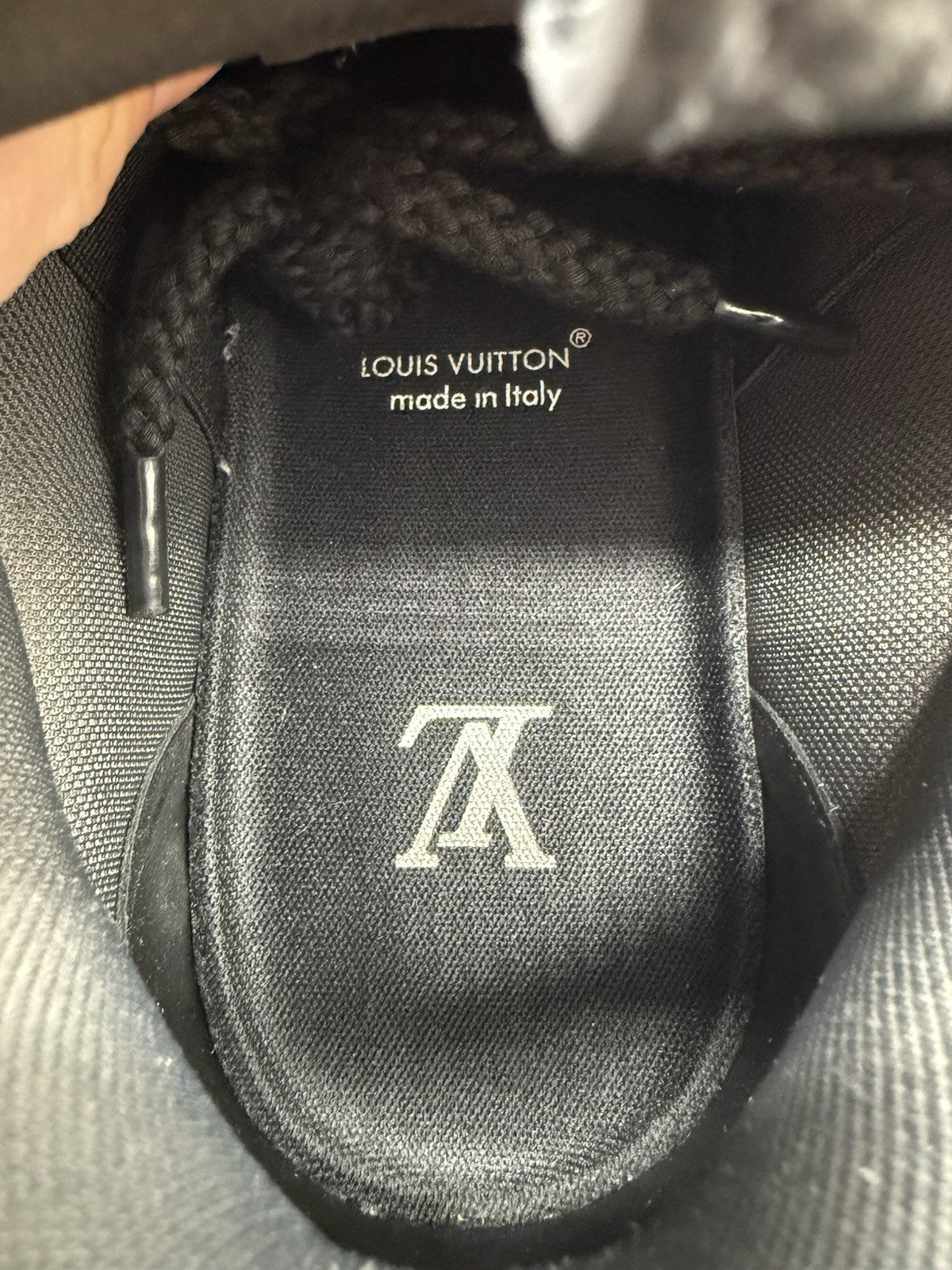 Size 10 - Louis Vuitton Skate Sneaker Black