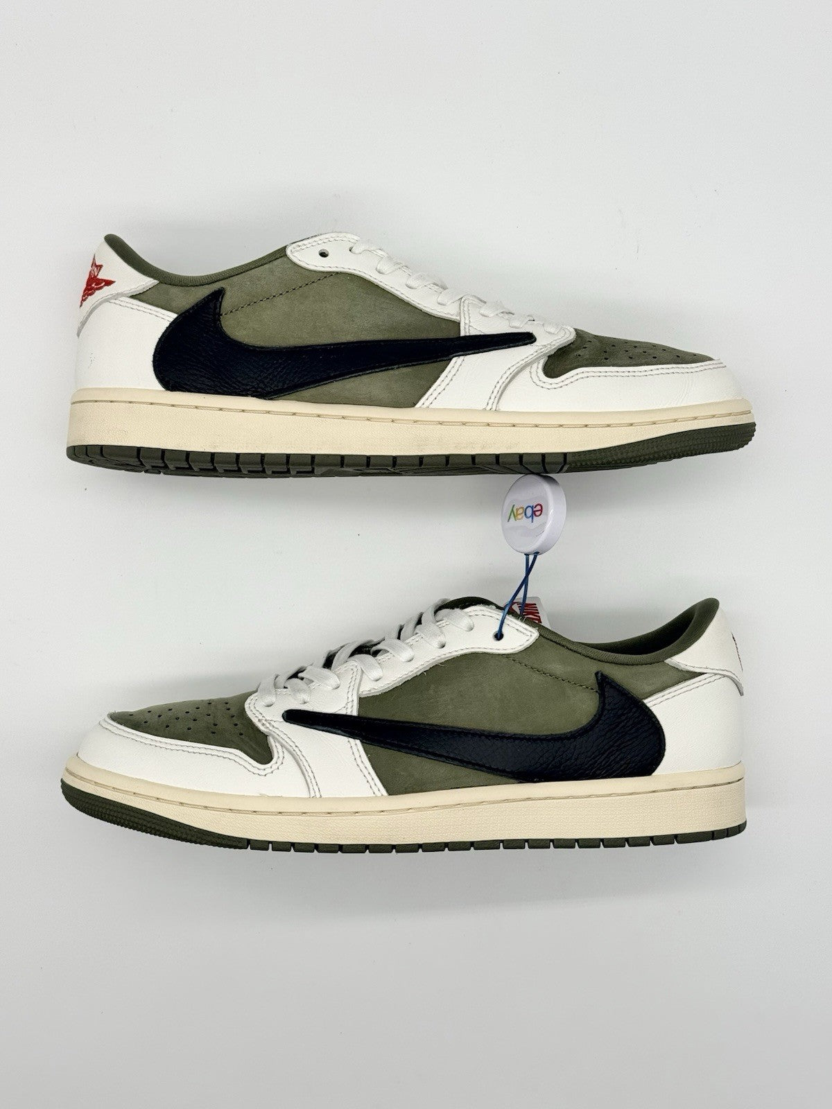 Size 10 - Travis Scott x Air Jordan 1 Retro OG SP Low Reverse Olive / Medium...