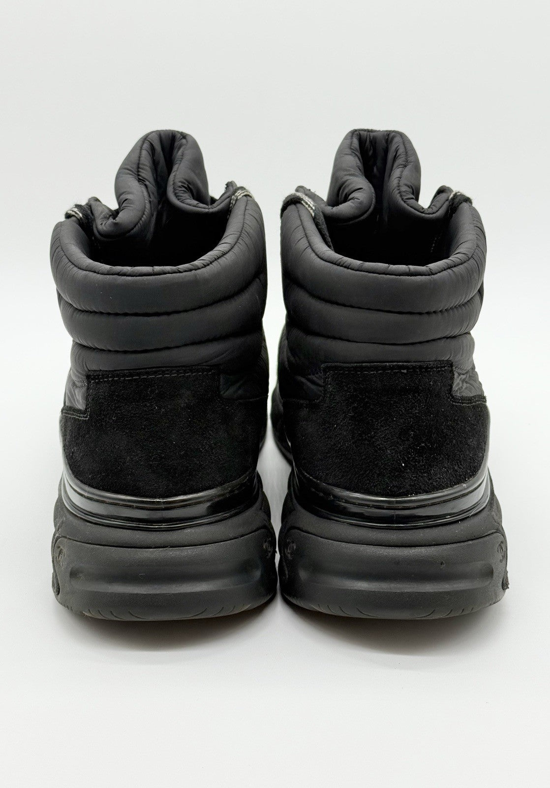 Size 11 - CHANEL high-top Boot Sneakers Black