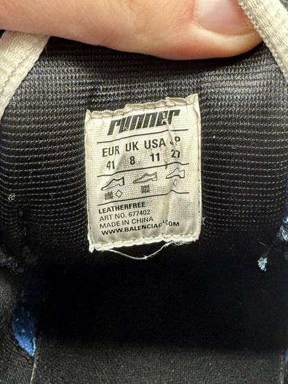 Size 8 - Balenciaga Runner Sneaker Blue