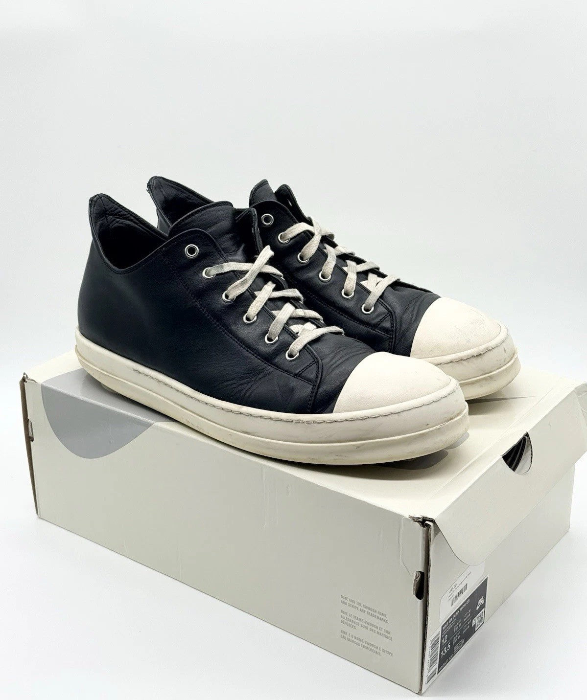 Size 12 - Rick Owens Ramones Leather