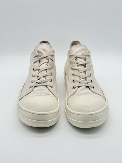 Size 11 - Rick Owens Low Ramones White