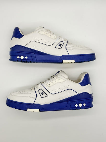 Size 10 - Louis Vuitton Trainer Low White Blue