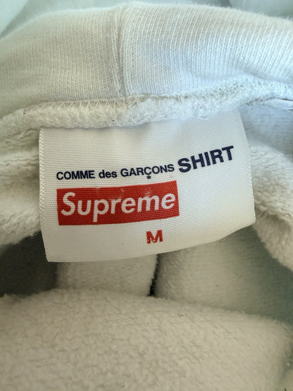 Supreme Comme des Garcons CDG Split Box Logo Hoodie Size M