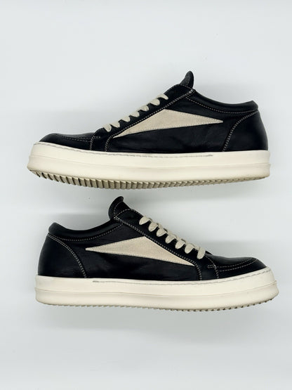Size 10.5 - Rick Owens Vintage Lows Black