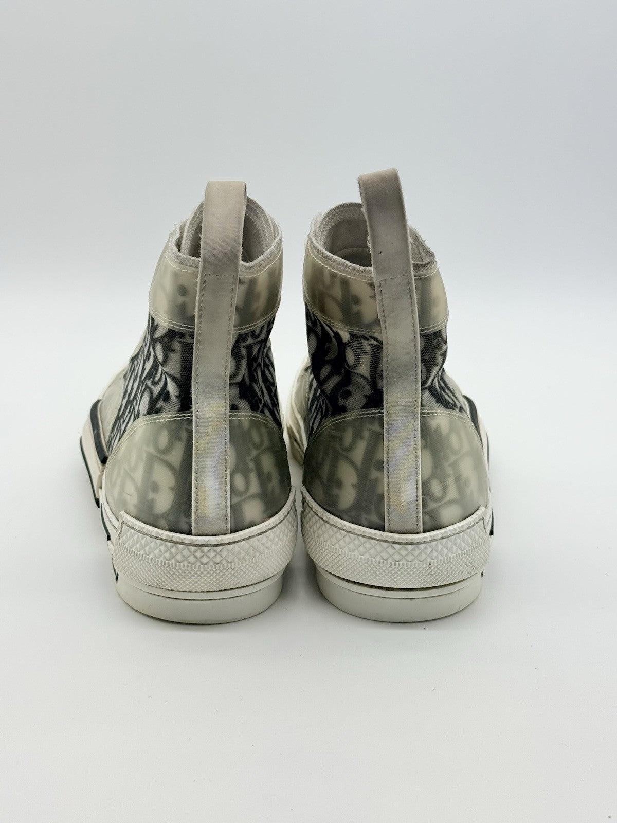 Size 10 - Dior B23 High Dior Oblique White