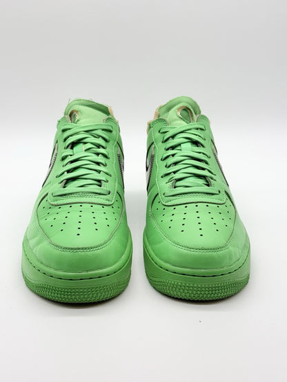 Size 9.5 - Nike Off-White Air Force 1 Low Brooklyn Light Green