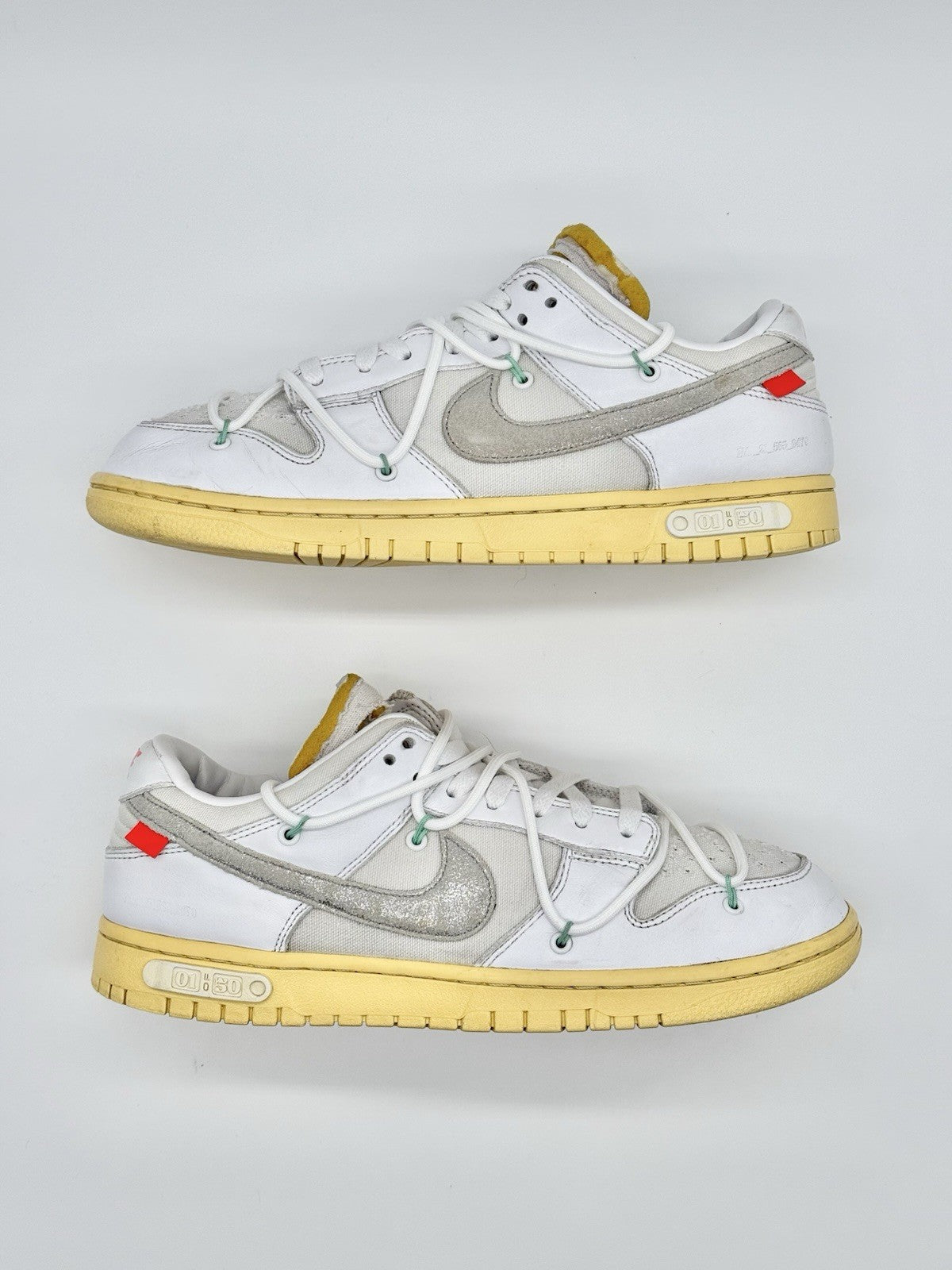 Size 10 - Off-White x Nike Dunk Low Lot 01 of 50