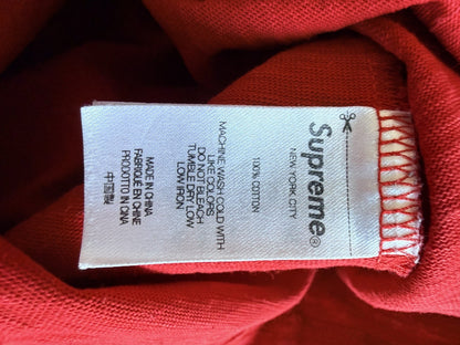Supreme Alpha Omega Tee Red Size M