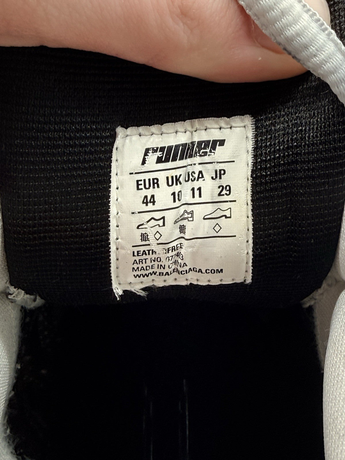 WORN ONCE Size 11 - Balenciaga Runner Sneaker Multi-Color