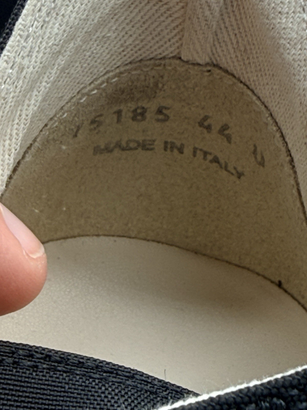 TRIED ON Size 11 - Rick Owens DRKSHDW Ramones Jumbo Lace Black