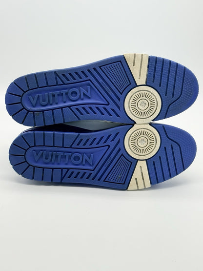 Size 10 - Louis Vuitton Trainer Low White Blue