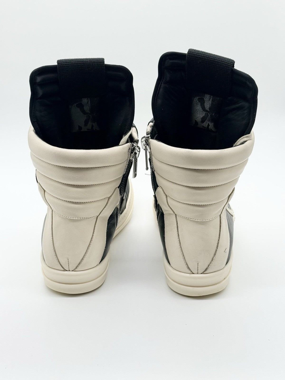 Size 10 - Rick Owens Geobasket High Black