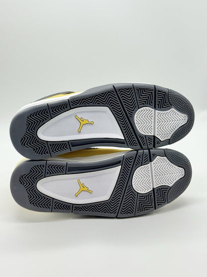 WORN ONCE - Size 9.5 - Jordan 4 Retro Mid Lightning