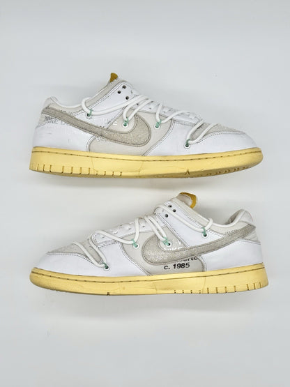 Size 10 - Off-White x Nike Dunk Low Lot 01 of 50