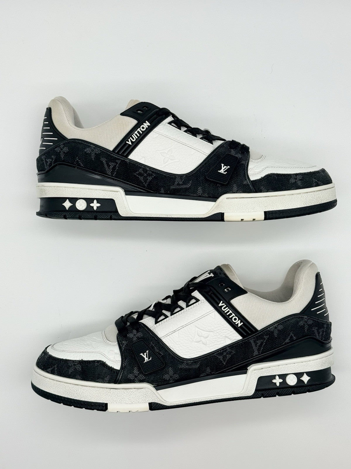 Size 10.5 - Louis Vuitton Trainer Low Black