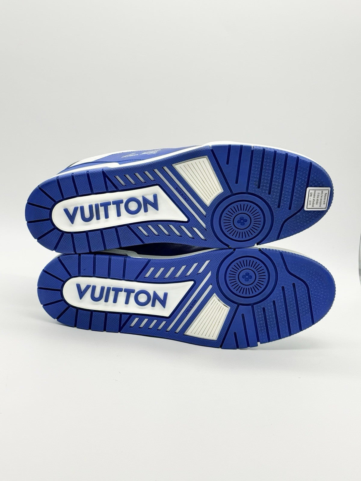 Size 12 - Louis Vuitton Trainer Low #54 Mini Monogram - Blue