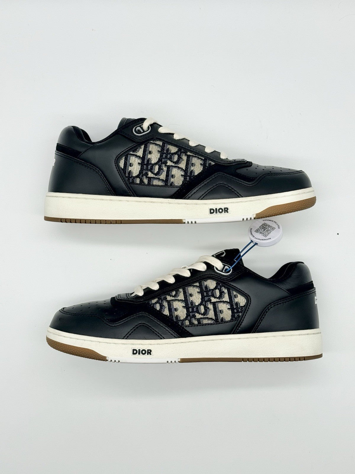 Size 8 - Dior B27 Low Dior Oblique Galaxy - Black Beige